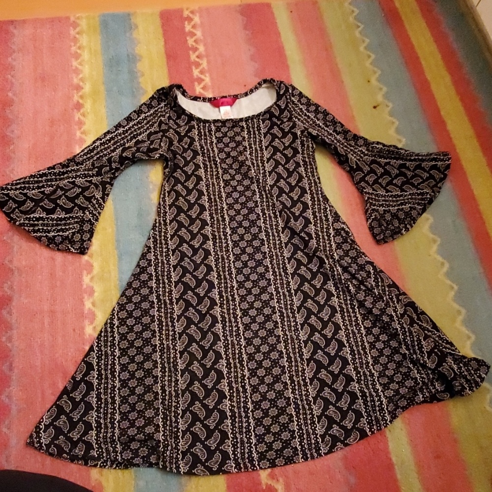 Girls printed dress